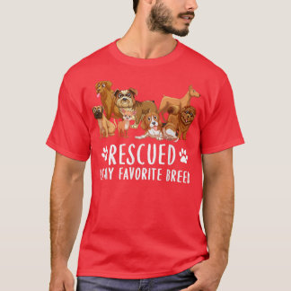 Hunde 365 gerettet ist mein Lieblingshund G T-Shirt