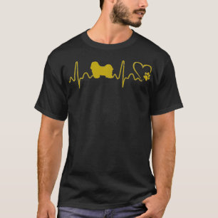 Hunde 365 Heartbeat Havanese Hund Animal Rescue Li T-Shirt