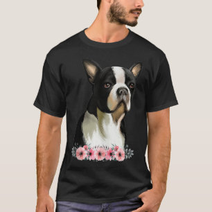Hunde 365 Niedlich Boston Terrier Hunde Tiergesche T-Shirt