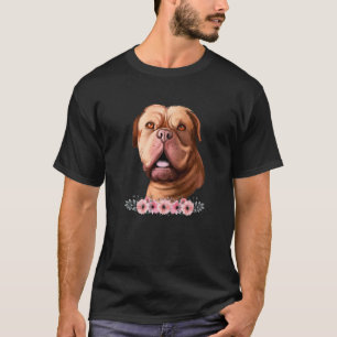 Hunde 365 Niedlicher Hund De Bordeaux Hund Tier Ha T-Shirt