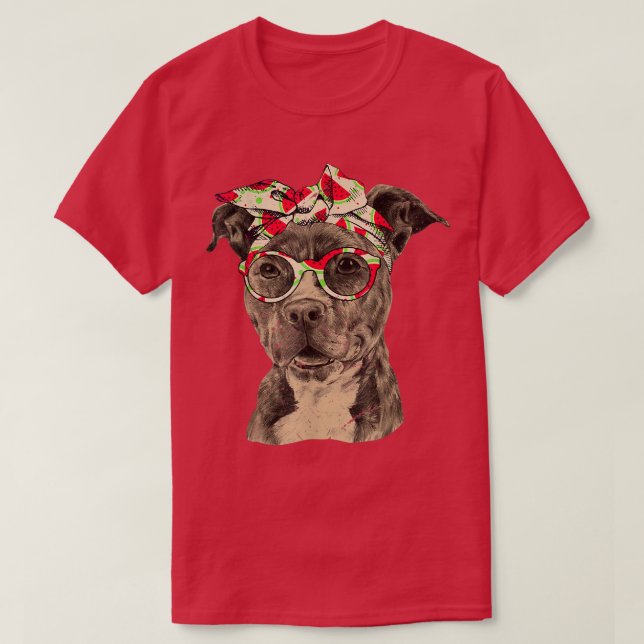 Hunde 365 Pitbull Mama Pit Bull Dog Lover Gift  T-Shirt (Design vorne)