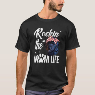 Hunde 365 Rockin Die portugiesische Wasser Mama Le T-Shirt