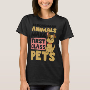 Hunde Adoption Gebrauchttiere First Class Friend T-Shirt