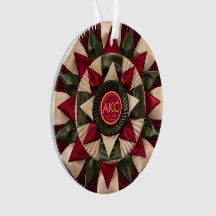 Hunde Agility Custom MACH Ribbon Acrylic Weihnacht