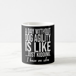 Hunde-Agility-Sportgeschenk Kaffeetasse