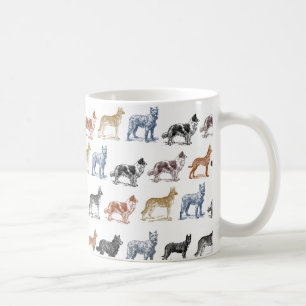 Hunde aller Arten Tasse