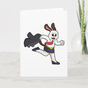 Hunde als Sekretär mit Rock Karte