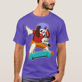 Hunde als Skater mit Skateboard 1 T-Shirt