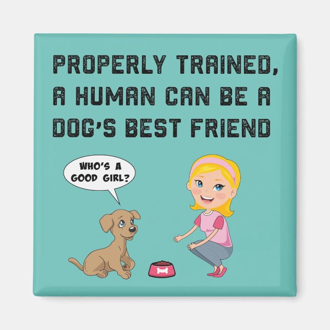 Hunde am besten Freund Magnet (Vorne)