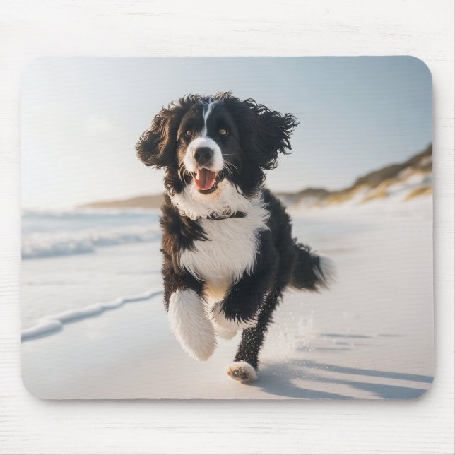 Hunde am Strandmousepad Mousepad (Vorne)