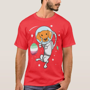 Hunde Astronauten im Ausland T-Shirt