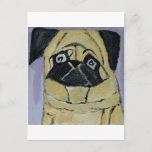 Hunde aus Ginsburg Postkarte (Vorderseite)