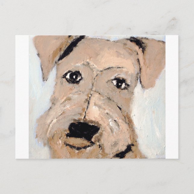 Hunde aus Ginsburg Postkarte (Vorderseite)