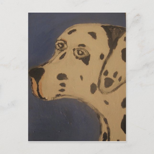 Hunde aus Ginsburg Postkarte (Vorderseite)