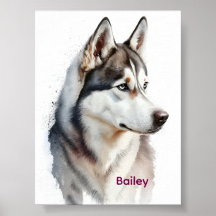 Hunde-Badezimmer-Wandkunst, Boxer beim Baden Poste Poster