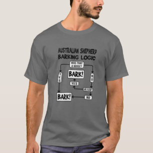 Hunde-Barking-Logik, Hunde-Geschenkidee, lustig au T-Shirt