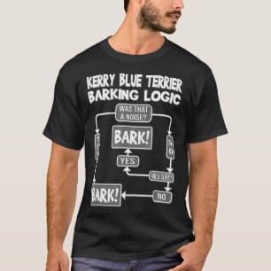 Hunde-Barking-Logik, lustiges Hundegeschenk, Funny T-Shirt