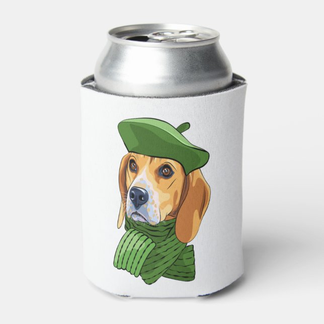 Hunde-Beagle Dosenkühler (Kanne Vorderseite)