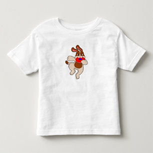 Hunde beim Spielen Kleinkind T-shirt