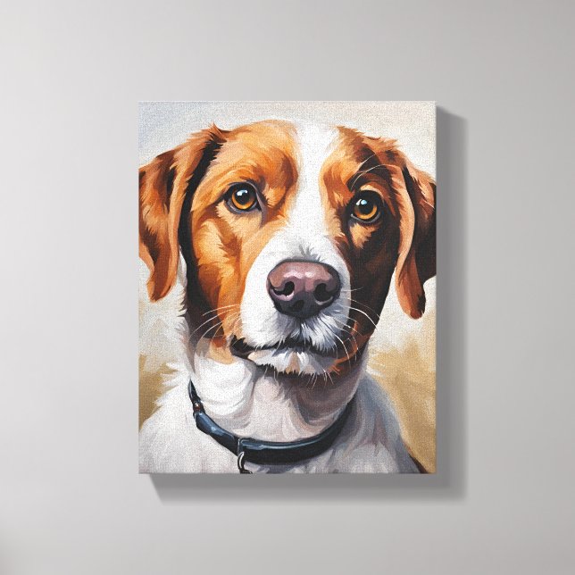 Hunde bemalen Wall Art Leinwanddruck (Vorderseite)