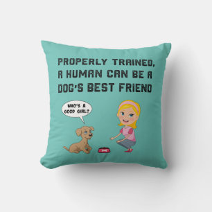 Hunde bester Freund Kissen
