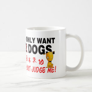 HUNDE - beurteilen Sie mich nicht! Tasse