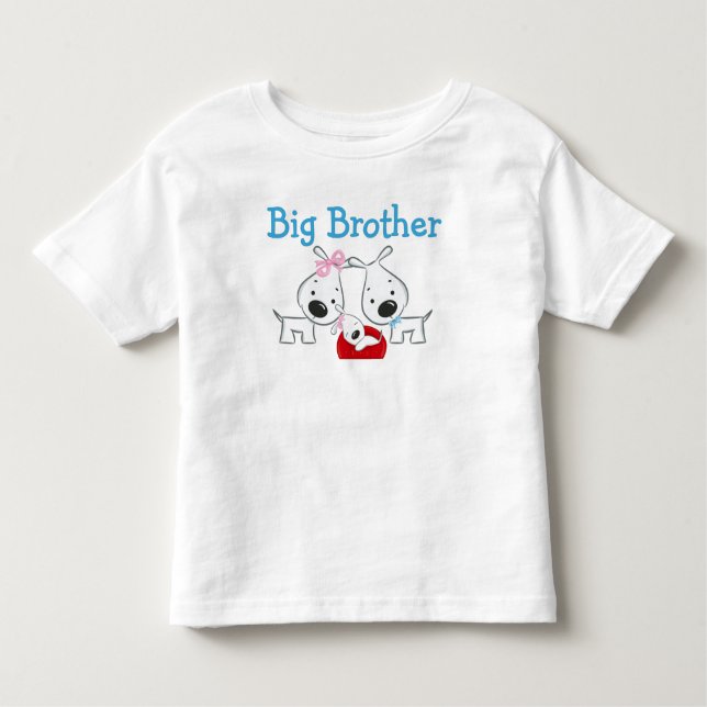 Hunde Big Brother Kleinkind T-shirt (Vorderseite)