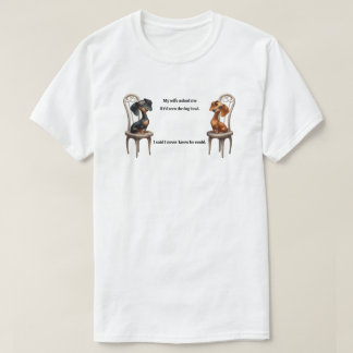 Hunde-Bowling-Shirt T-Shirt