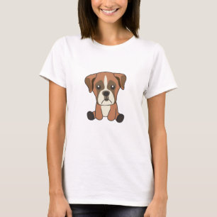 Hunde Boxer Welpe süße Hunde für Kinder Hundefreun T-Shirt