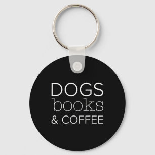 Hunde Bücher Kaffeebuchwurm Hunde Mama Schlüsselanhänger