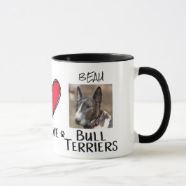 Hunde Bull Terriers Tasse