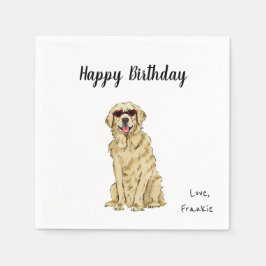 Hunde-Cocktailservietten Serviette