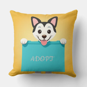Hunde-Comic Personalisiertes Haustierliebhaber-Hau Kissen