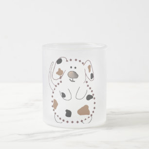 Hunde-Comic-T-Shirts und Geschenke Mattglastasse