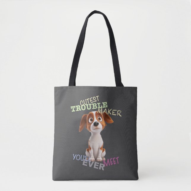 Hunde Cuttest Trouble Niedlich Adorable Funny (Vorderseite)