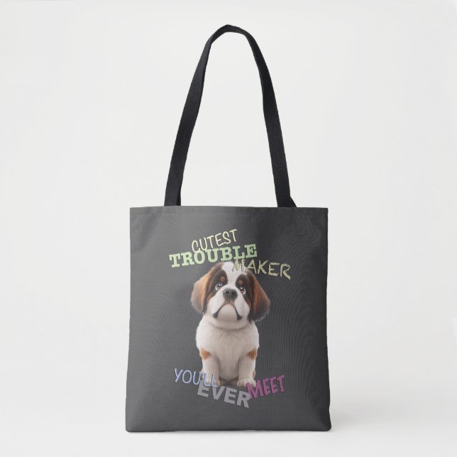 Hunde Cuttest Trouble Niedlich Adorable Funny (Vorderseite)