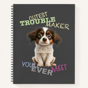 Hunde Cuttest Trouble Niedlich Adorable Funny Notizbuch