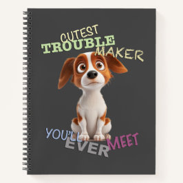 Hunde Cuttest Trouble Niedlich Adorable Funny Notizbuch