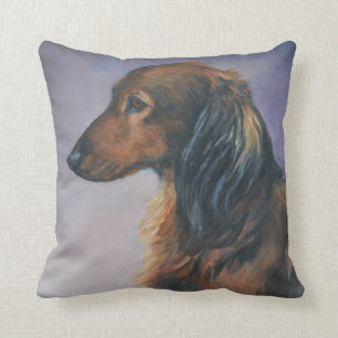 Hunde Dackel Hund Art Throw Kissen