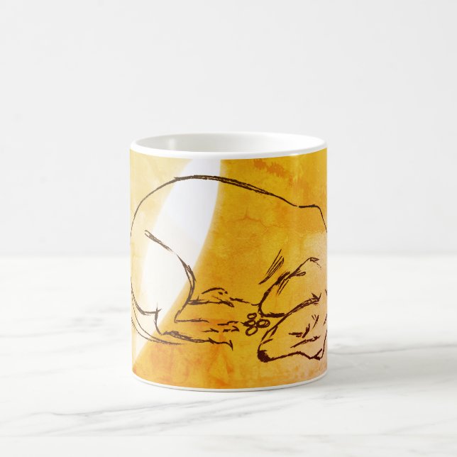 Hunde Dackel Hund Kaffeetasse (Mittel)