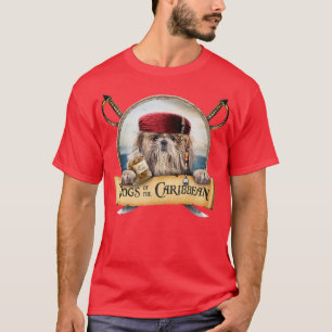 Hunde der Karibik - Niedliches Beige Shih Tzu Pira T-Shirt