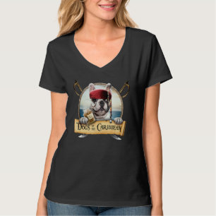 Hunde der Karibik Süße Französische Bulldogge 1 T-Shirt