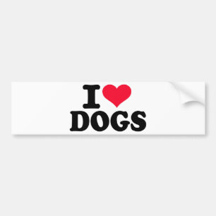Hunde der Liebe I Autoaufkleber