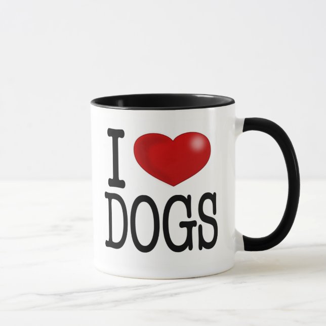 Hunde der Liebe I Tasse (Rechts)
