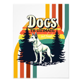 Hunde der ultimative beste Freund Fotodruck