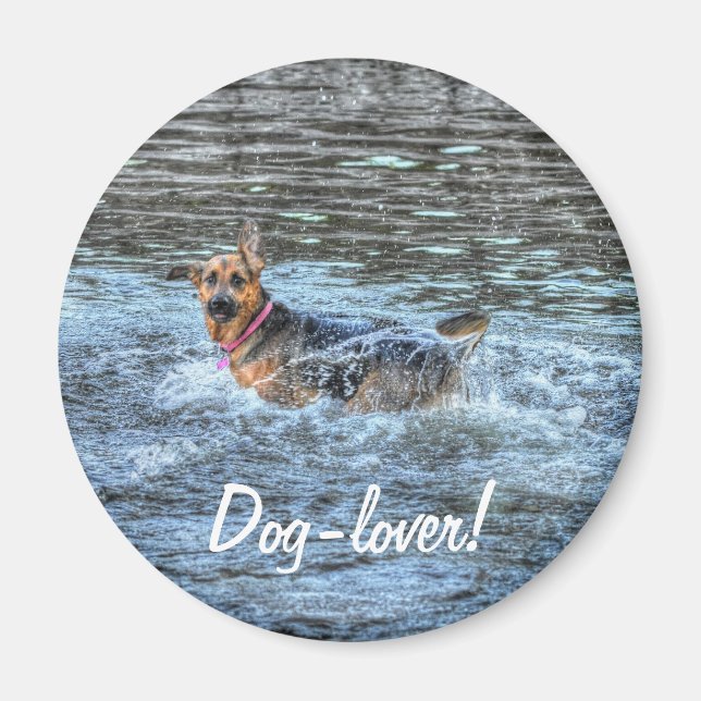Hunde-Designs für Heimtiere Magnet (Vorne)