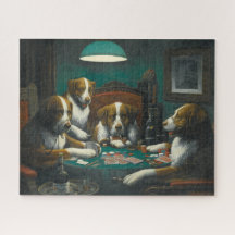 Hunde, die Poker spielen (Tierkartenspiel)