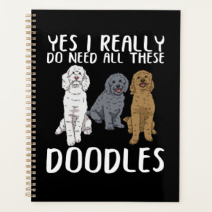 Hunde Doodle Mama gibt Vater Labradoodle Doodle Planer