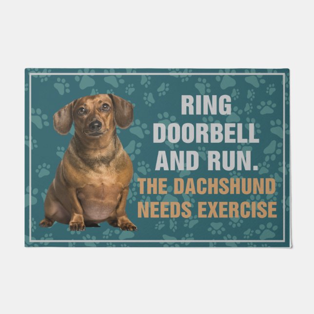 Hunde Doormat - Funny Doormat - Funny Housewärming Fußmatte (Vorderseite)