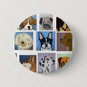 Hunde durch Eric ginsburg Button